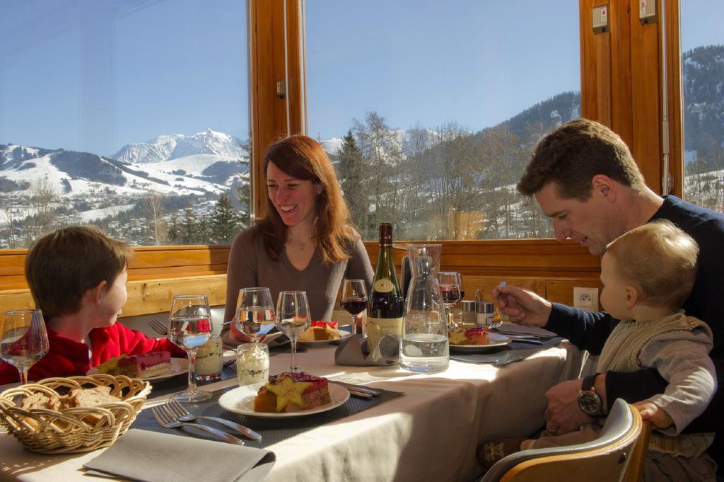 Hotel Vacances Bleues Les Chalets Du Prariand Межев Екстер'єр фото