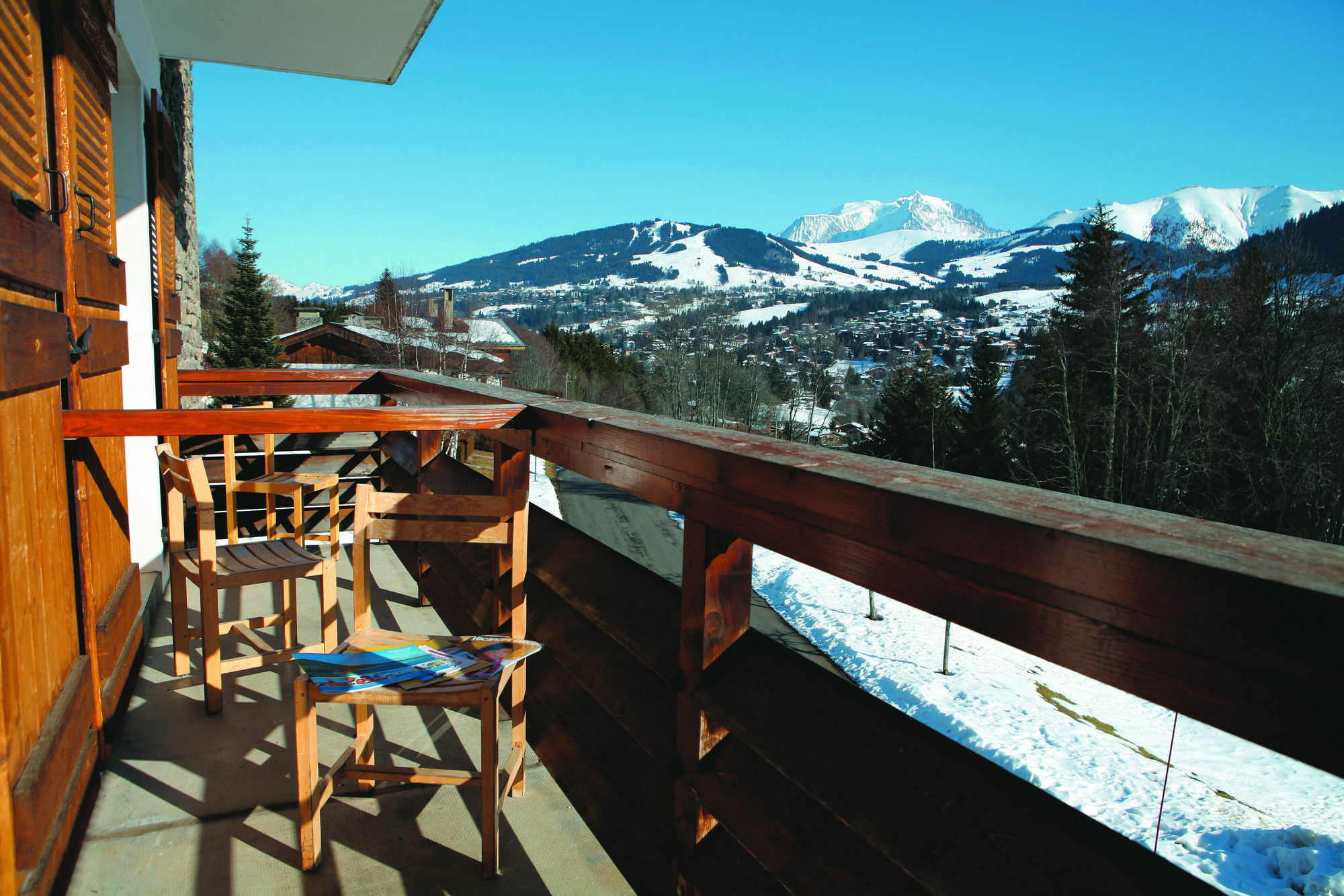 Hotel Vacances Bleues Les Chalets Du Prariand Межев Екстер'єр фото