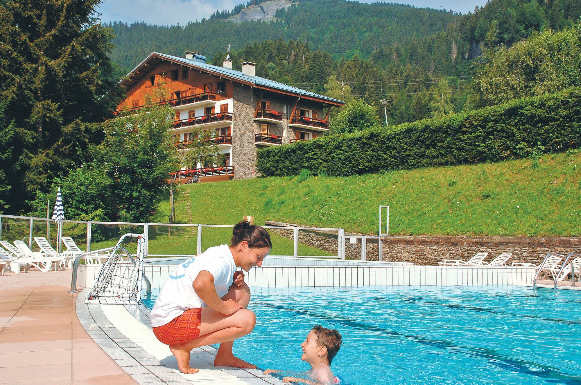 Hotel Vacances Bleues Les Chalets Du Prariand Межев Екстер'єр фото